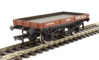 37-477C 1 plank wagon in BR bauxite